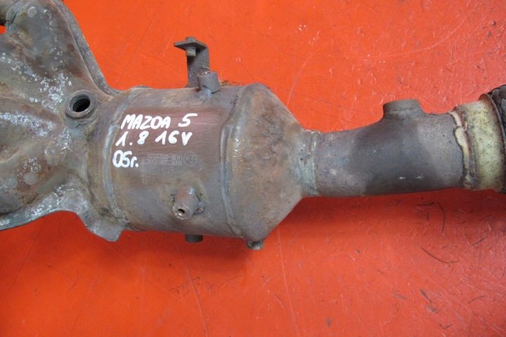 MAZDA 5 CR19 CR 05- 1.8 16V L823 КАТАЛИЗАТОР КОЛЛЕКТОР BM91738H, фото 3