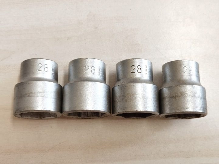 Насадка 1/2" 6-kątna RAHSOL No.15 28 мм, фото 2