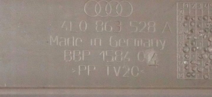 НАКЛАДКА БАГАЖНИКА 4L0863528A AUDI Q7 4L, фото 10