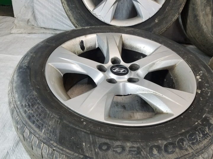 4× Литой диск Hyundai OE 7.0" x 16" 5x114.3 ET 40, фото 9