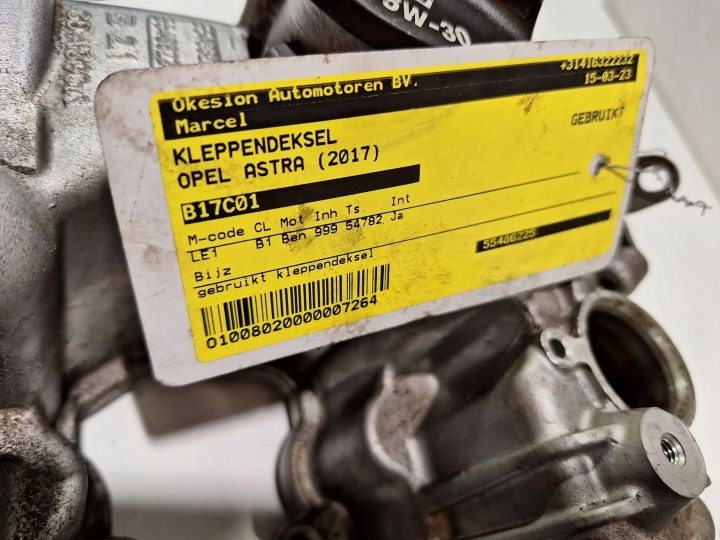 Крышка валов rozrządów 55486225 Opel Astra K 1.0 Турбо, фото 4