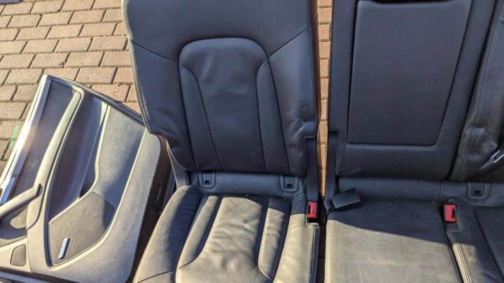 СИДЕНЬЯ КОЖА AUDI Q7 4L, фото 12