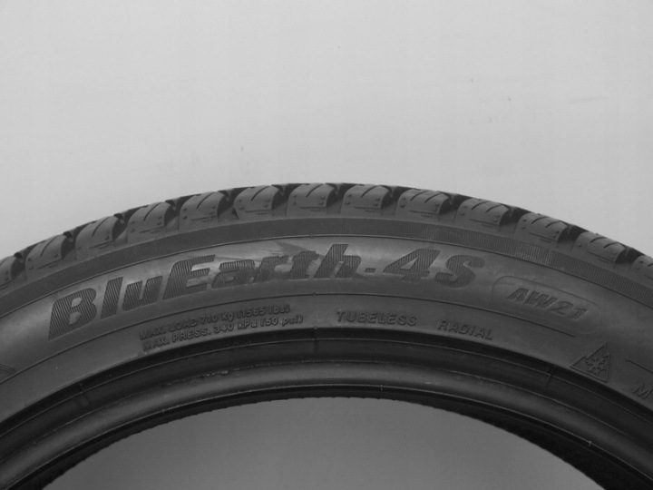 Шина всесезонная Yokohama BluEarth-4S AW21 225/45R19 96 В сцепление на снегу (3PMSF), защита диска, усилитель (XL), фото 5
