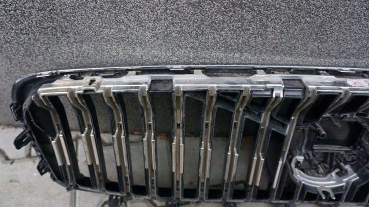 РЕШЕТКА РАДИАТОРА VOLVO XC60 II 2 РЕСТАЙЛИНГ ХРОМ INSCRIPTION 32386077, фото 3