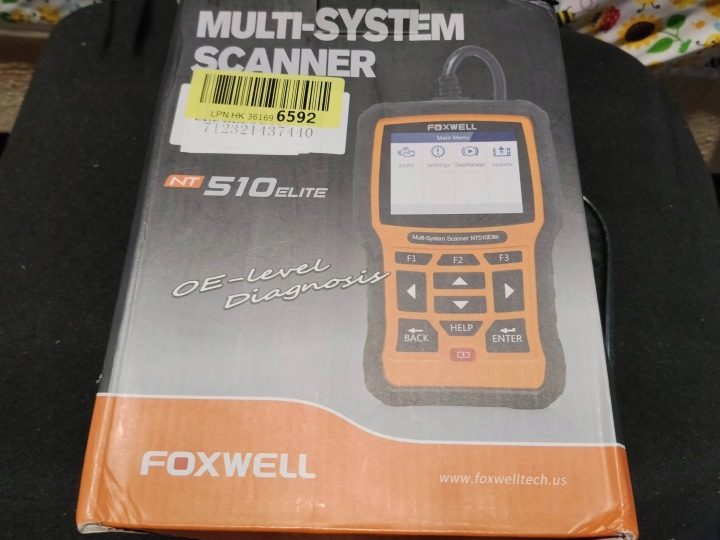Foxwell NT510 Elite VAG тестер диагностический OBD2 VW Audi, фото 7
