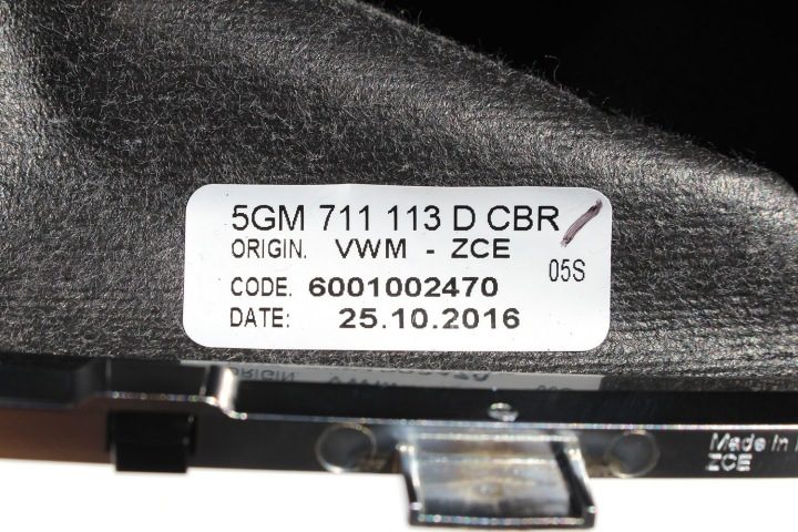 VW GOLF 7 РЕСТАЙЛИНГ GTI РУЧКА ПЕРЕКЛЮЧЕНИЯ ПЕРЕДАЧ 5GM711113D Цвет: CBR- черный czerw, фото 5