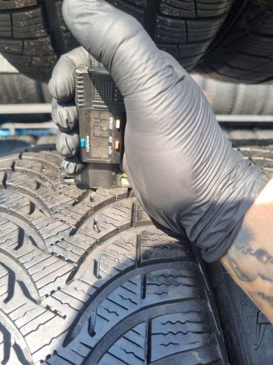 Шина зимняя Michelin Alpin A4 185/55R15 82 т сцепление на снегу (3PMSF), фото 6