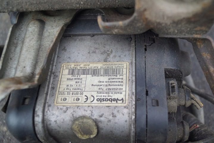 Автономный отопитель Webasto Volkswagen VW Passat B6 3C0815065B, фото 2