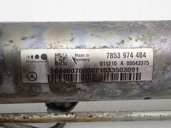 Рулевая рейка колонка механизм европа A2044607000 Mercedes GLK X204 11 г., фото 4