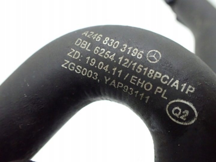Mercedes W117 W176 W246 шланг воды 2.2 CDI, фото 4