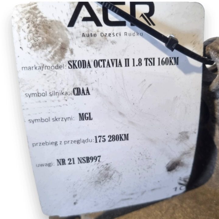 КОРОБКА ПЕРЕДАЧ MGL Skoda Octavia II VW Passat B6 B7 Audi TT A3 1.8 TFSI, фото 8