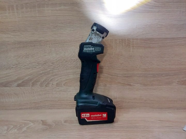 Фонарик Metabo ULA 14.4-18V LED 600368000 280lm головка блока вращения Body, фото 4