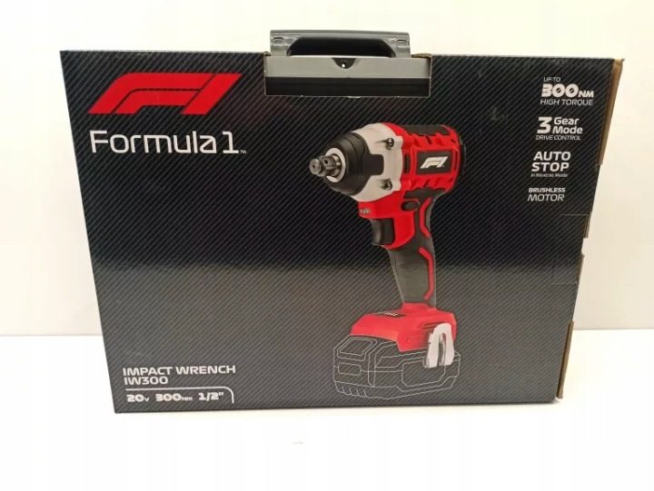 Ударный гайковерт для колес FORMULA 1 + насадки IW300 300 Н·м 20 В Бесщеточный, фото 2