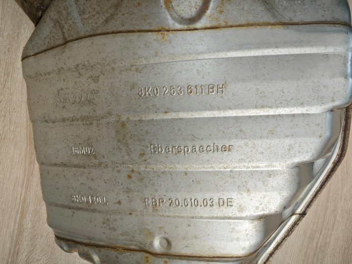 ОРИГИНАЛ ГЛУШИТЕЛЬ ЗАДНИЙ AUDI A5 8T 2.0 TDI 8K0253611BH 8K0253211AG 16 л.с.!, фото 6
