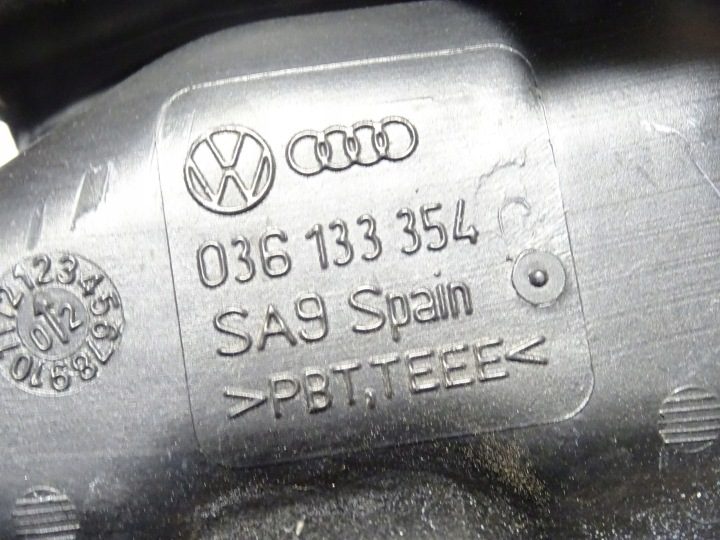 РЕЗОНАТОР ТРУБА ВПУСКНАЯ ВОЗДУХА AUDI A2 8Z0 1.4 16V AUA 1999-> 036133354C, фото 6