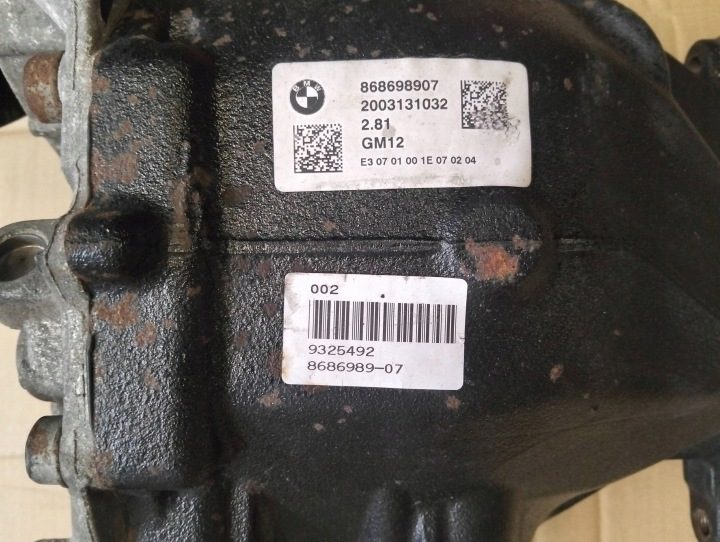 Механизм Дифференциал Дифференциальный задний BMW 3 G20 G21 8686989 2.81, фото 7