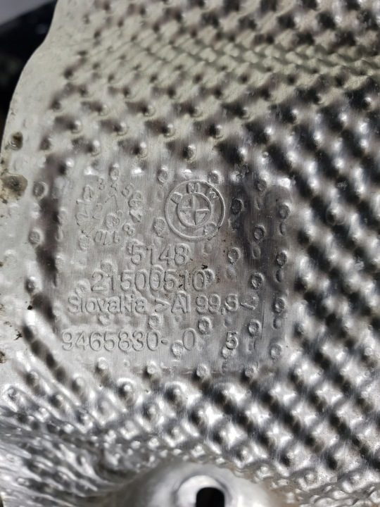 BMW 2 U06 ТЕПЛОЗАЩИТНЫЙ ЭКРАН ТУРБИНЫ 9465830, фото 3