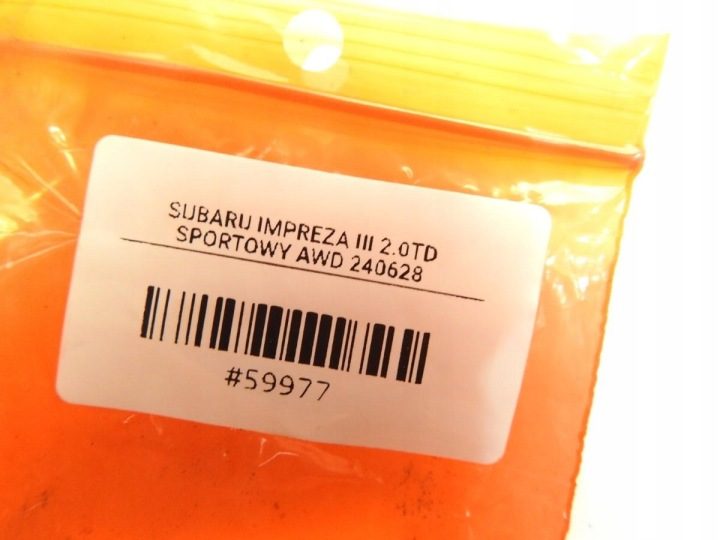 РАСШИРИТЕЛЬНЫЙ КЛАПАН КОНДИЦИОНЕРА SUBARU IMPREZA III GH 2.0 TD SPORT, фото 4