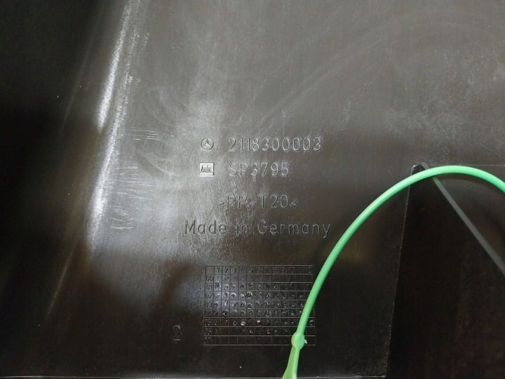Корпус салонного фильтра A2118300003 Mercedes E W211, фото 4