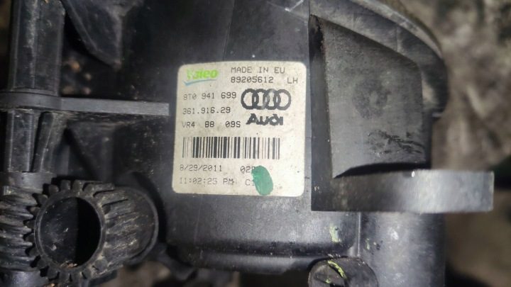 Противотуманная фара передняя Левая Audi A4 B8 8T0941699, фото 10