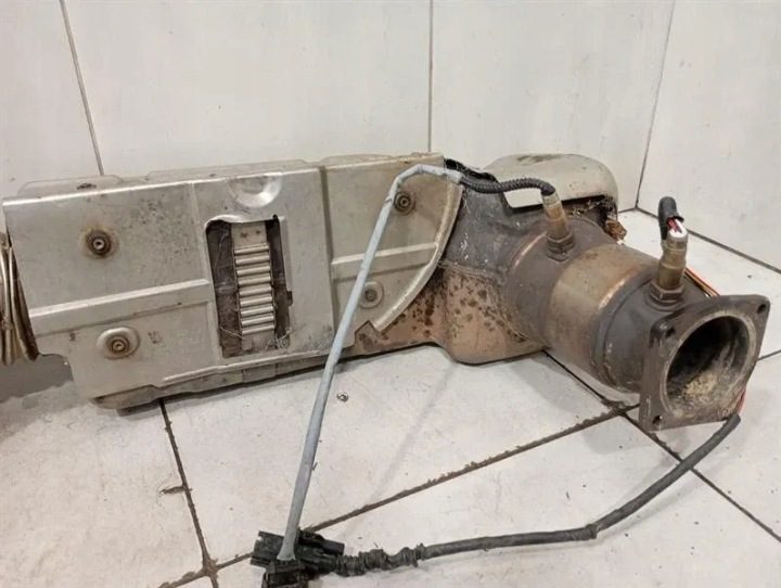 Глушитель выпускной турбо Porsche 911 996 99611102775 X54, фото 13