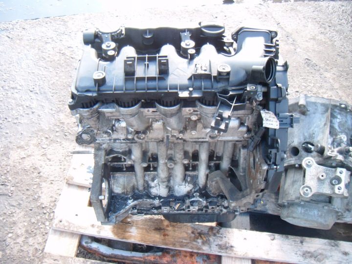 PEUGEOT 207 06- 1.6 HDI ДВИГАТЕЛЬ БЕЗ НАВЕСНОГО 10JB91, фото 3