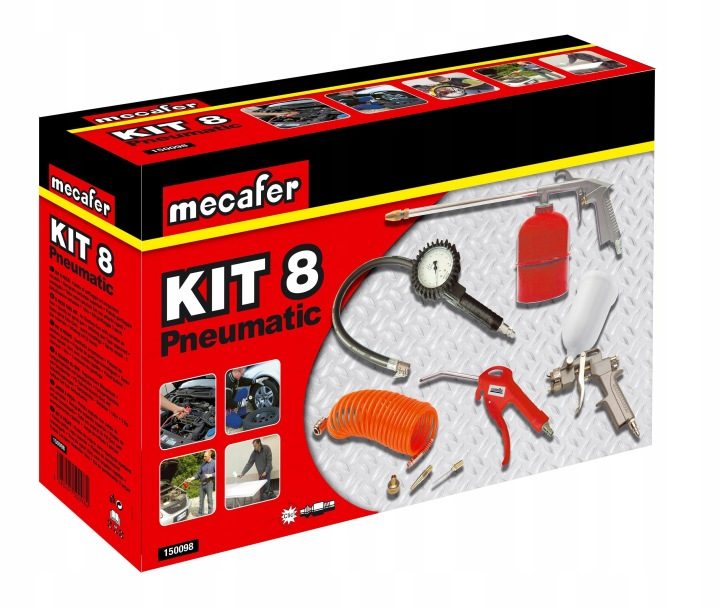 Комплект akcesoriów для компрессора воздуха Mecafer 150098, фото 2