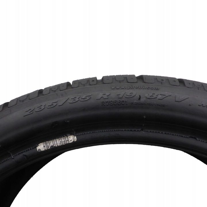 2× Шина зимняя Pirelli Winter SottoZero Serie II 235/35R19 87 В сцепление на снегу (3PMSF) N1 - Porsche, фото 5