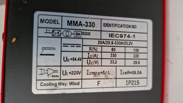 СВАРОЧНЫЙ ИНВЕРТОР IGBT MMA 330A LCD ДЛЯ АГРЕГАТА ELEKTRODA, фото 13