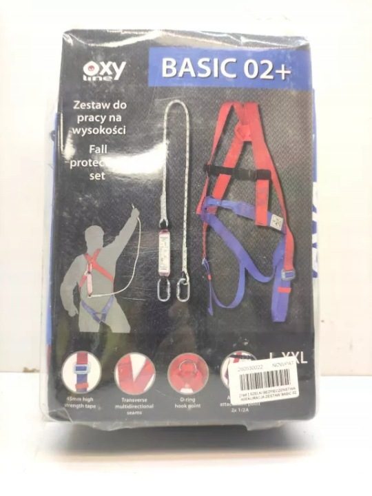 Комплект asekuracyjny Oxyline Basic 02+ 3 элементы, фото 1
