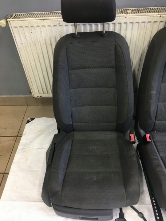 СИДЕНЬЯ ДИВАН КОМПЛЕКТ ПЕРЕДНИЙ ЗАДНИЙ VW TOURAN 2003-2010, фото 16