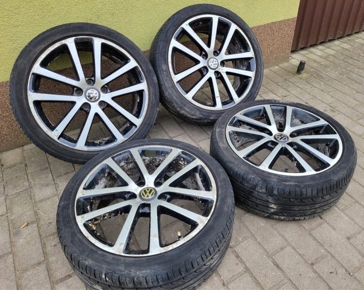 Колеса диски 18" 5x112 ET 51 VW Golf VI GTI GTD лето, фото 2