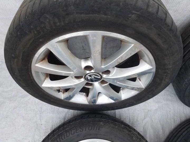 4× Литой диск Volkswagen OE 6.5" x 16" 5x112 ET 50, фото 3