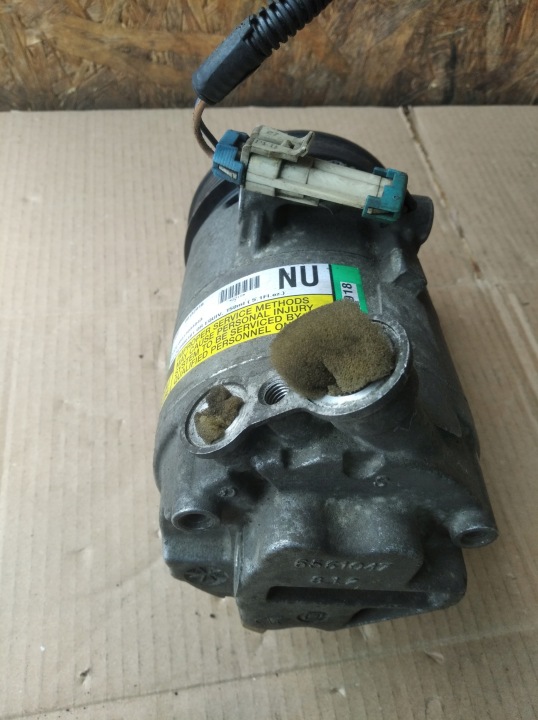 КОМПРЕССОР КОНДИЦИОНЕРА OPEL CORSA C 1,4B 16V 09132918, фото 3