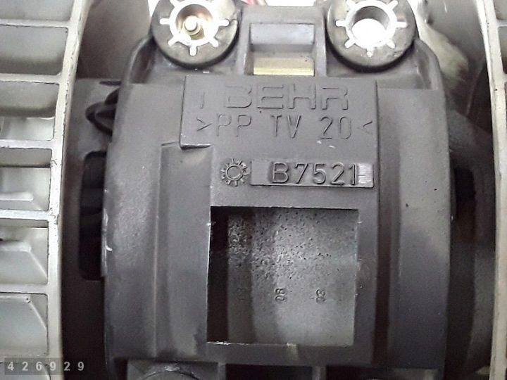 2005 BMW 3 Серия Вентилятор моторчика вентилятора печки b7521, фото 5
