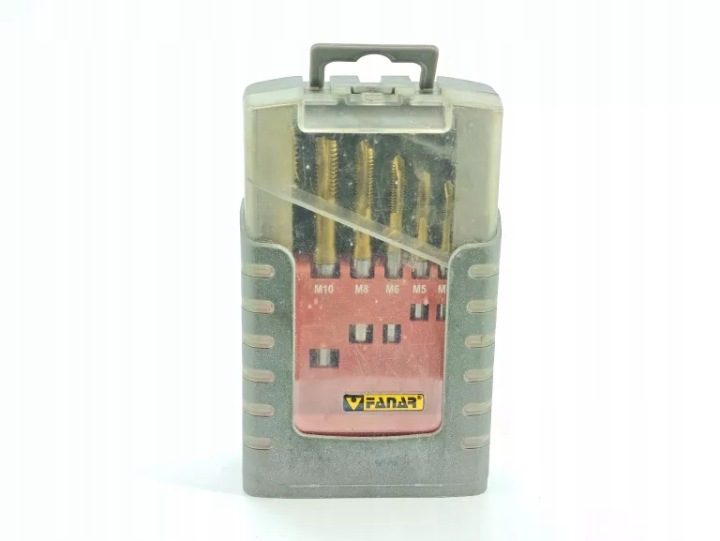 Комплект метчиков Fanar M3-M12 maszynowe skrętne kobaltowe Z2-513X15-0310, фото 4