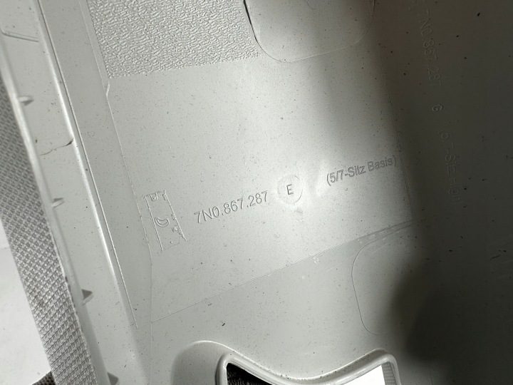 SHARAN 7N ОБШИВКА СТОЙКИ ЛЕВАЯ ЗАДНЯЯ 7N0867287E, фото 3