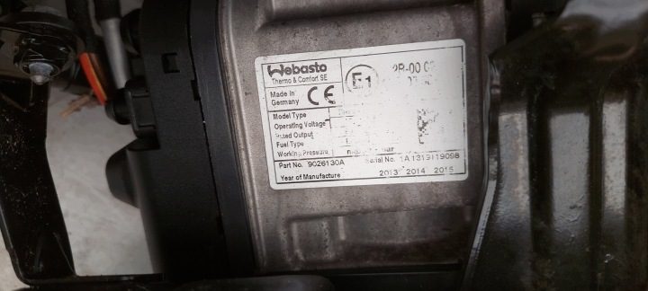 АВТОНОМНЫЙ ОТОПИТЕЛЬ WEBASTO В СБОРЕ TOURAN, CADDY 10-15 1K0815065AT, фото 6