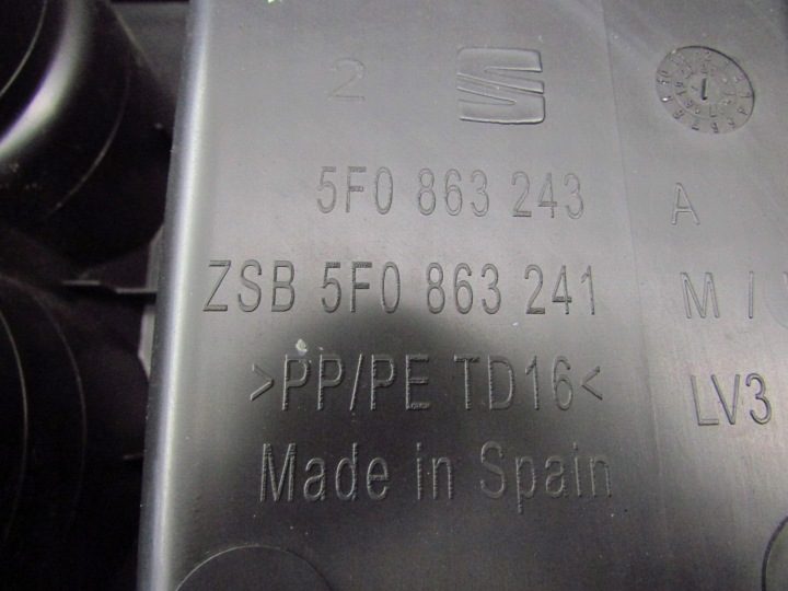 Seat Leon III центральный тоннель подлокотник европа 12-20r 5F0863243, фото 10