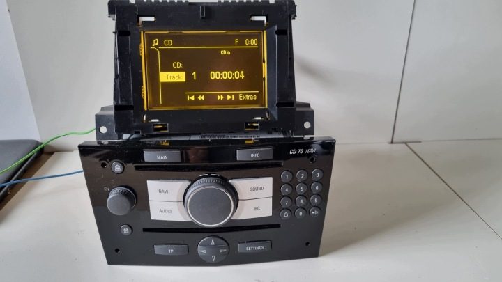 Автомагнитола Opel cd70 Opel Astra h Zafira b GID дисплей 2-DIN, фото 4