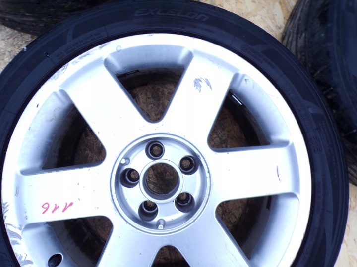 4× Литой диск Audi OE 7.5" x 17" 5x112, фото 7