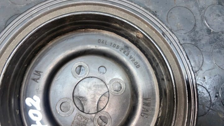 Volkswagen OE 04L105243V шкив вала, фото 2