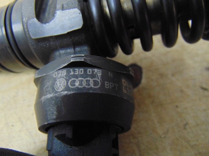 Volkswagen Touareg 7L Дизель Топливная форсунка Bosch 070130073N 07Z130073N, фото 6