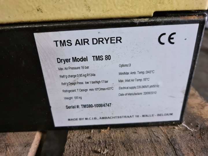Осушитель рефрижераторный INGERSOLL RAND TMS 80, 8,2 m3, фото 5