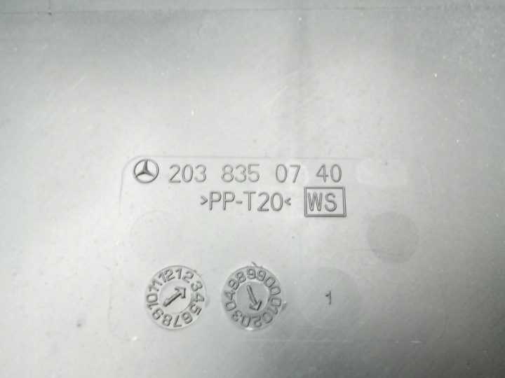 MERCEDES C W203 Корпус салонного фильтра, фото 5