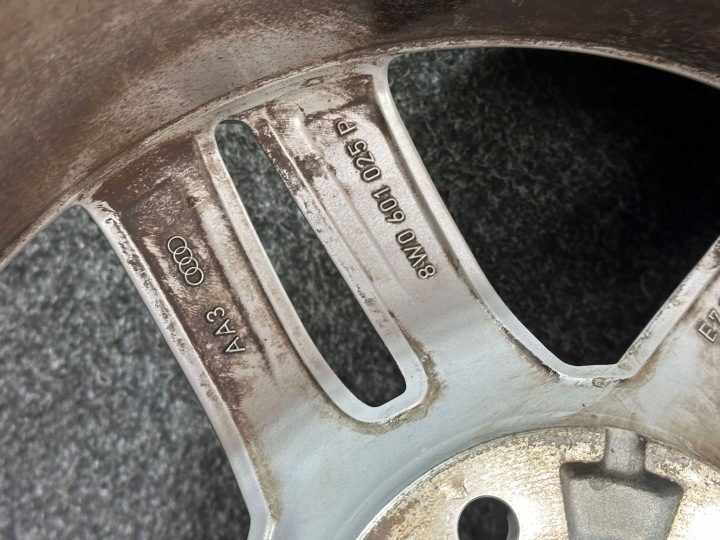 Литой диск Audi OE A4 S4 B9 См. фото x 17" 3X7 ET 37, фото 5