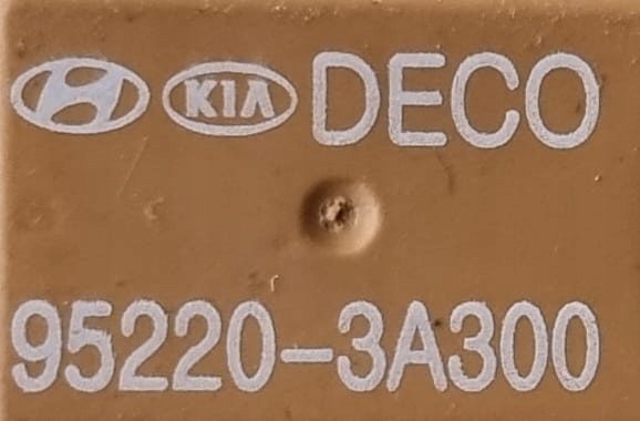 РЕЛЕ 12V ОРИГИНАЛ DECO KIA / HYUNDAI 4-Piny 95220-3A300, фото 4