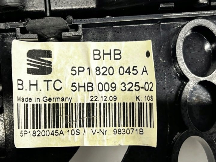 Блок управления климатом Seat Altea, 5p1820045a Европа, фото 3
