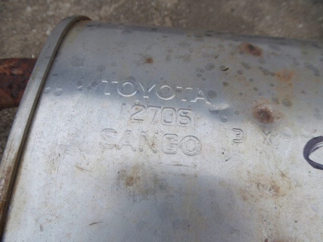 COROLLA VERSO I ГЛУШИТЕЛЬ СРЕДНИЙ ВЫХЛОП 2.0 л DOHC 16V FWD, фото 3