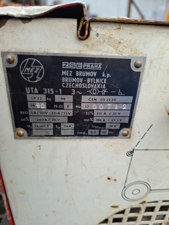 Сварочный аппарат Elektrodowa Mez UTA 315-1, фото 4